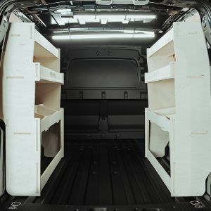 Ford Transit Connect LWB 2024- Double Rear Ulti-Rack V2 Van Racking