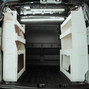Ford Transit Connect LWB 2024- Rear NS Ulti-Rack + OS Ulti-Rack V2 Van Racking