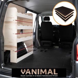 VW Transporter T5/T6 Kombi Hexaboard NS Rear Racking