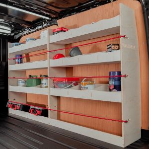 Vauxhall Vivaro B SWB L1 2014-2019 Full Driver Side Racking