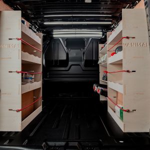 Vauxhall Vivaro C LWB Double Rear Racking and Front Toolbox (Triple Pack)