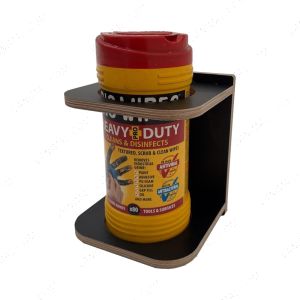 9 Silicone Tube Holder attached to Racking Unit