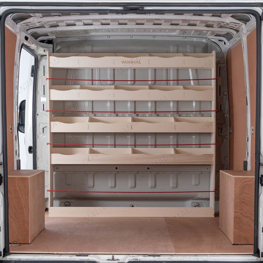 Citroen Relay Full Width Bulkhead Racking Vanimal
